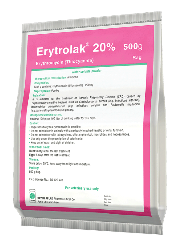 اریترولاک ® 20%